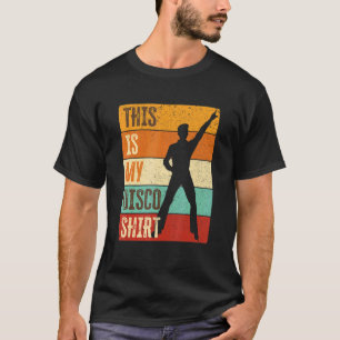 Disco-Outfit Männer, 70er-Outfit & 80er-Kostüm, Da T-Shirt