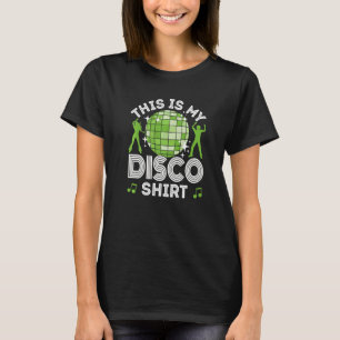 Disco-Outfit Männer Frauen 80er & 70er Kostüm Das T-Shirt