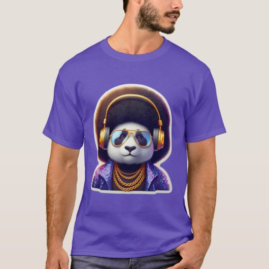 DISCO PANDA 2 T-Shirt (Vorderseite)