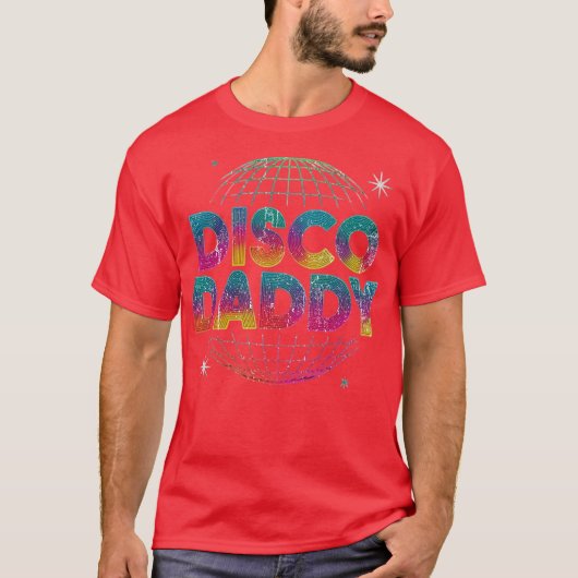 Disco-Papa T-Shirt (Vorderseite)
