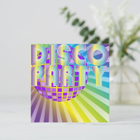 Disco-Party (Stehend Vorderseite)