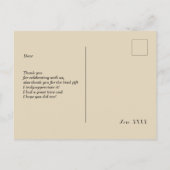 Disco Party Dance Party 70er Diskothek Einladungspostkarte (Rückseite)