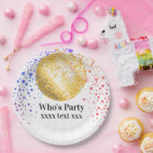 Disco Party Dance Party 70er Diskothek Pappteller (Party)