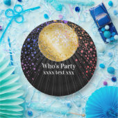 Disco Party Dance Party 70er Diskothek Pappteller (Party)