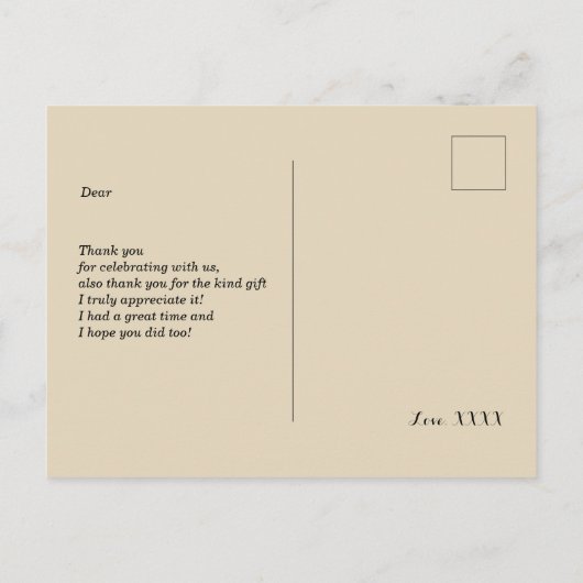 Disco Party Dance Party 70er Golddisko Ball Invita Einladungspostkarte (Rückseite)