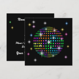DISCO-Party Einladung