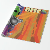Disco-Party Geschenkpapier (Ungerollt)