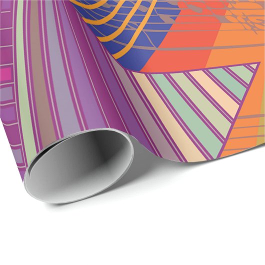 Disco-Party Geschenkpapier (Rolleneckpunkt)