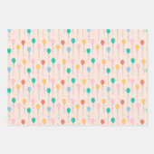 Disco-Party Geschenkpapier Set (Vorderseite 2)