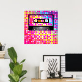 Disco-Party Poster (Heimbüro)