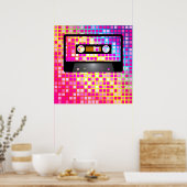 Disco-Party Poster (Küche)