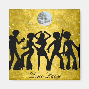 Disco-Party Speichern des Datumsfelds Magnet