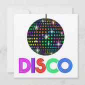 DISCO-Party - SRF Einladung (Vorderseite)