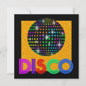 DISCO-Party - SRF Einladung (Vorderseite)
