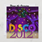 DISCO-Party - SRF Einladung (Vorne/Hinten)