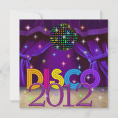 DISCO-Party - SRF Einladung (Vorderseite)
