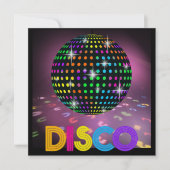 DISCO-Party - SRF Einladung (Vorderseite)