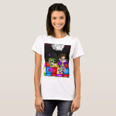 Disco-Party T-Shirt (Vorne ganz)