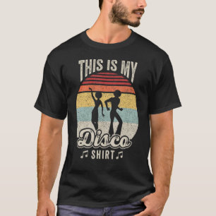 Disco-Party-Tanzgeschenk Vintage Retro Disco 70er T-Shirt
