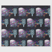 Disco-Performance Geschenkpapier (Flach)