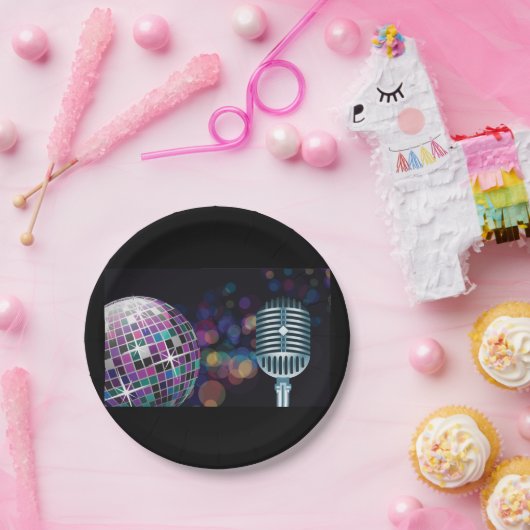 Disco-Performance Pappteller (Party)