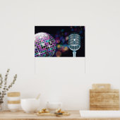 Disco-Performance Poster (Küche)