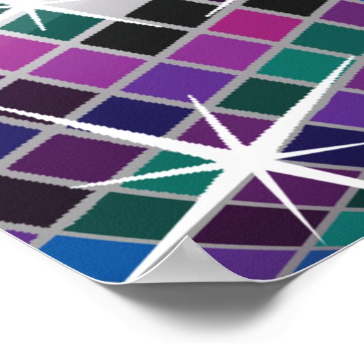 Disco-Performance Poster (Ecke)