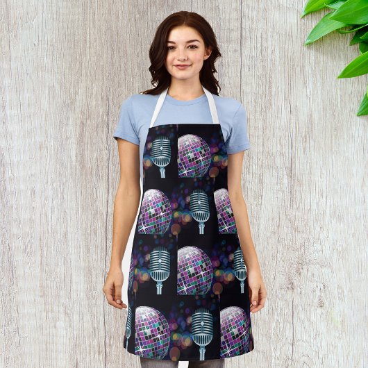 Disco-Performance Schürze