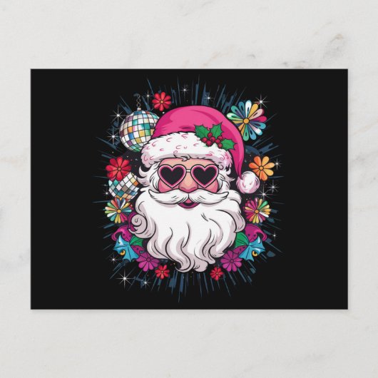 Disco Pink Weihnachten Weihnachten Weihnachten Wei (Vorderseite)