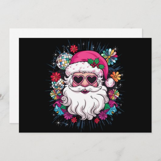 Disco Pink Weihnachten Weihnachten Weihnachten Wei (Vorne/Hinten)