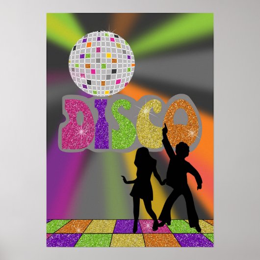 Disco Poster (Vorne)