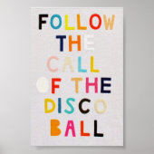 Disco Poster (Vorne)
