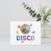 Disco Postkarte (Stehend Vorderseite)