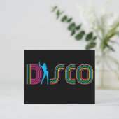 DISCO POSTKARTE (Stehend Vorderseite)