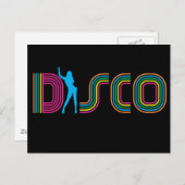 DISCO POSTKARTE (Vorne/Hinten)