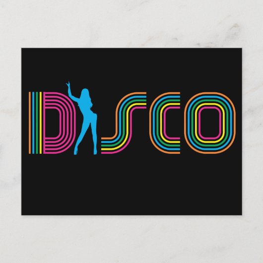 DISCO POSTKARTE (Vorderseite)