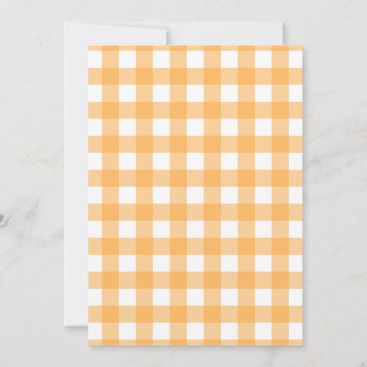 Disco Pumpkin Patch Baby Dusche Einladung (Rückseite)