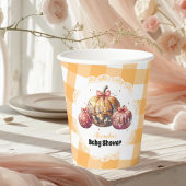 Disco Pumpkin Patch Baby Dusche Pappbecher