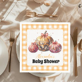 Disco Pumpkin Patch Baby Dusche Serviette