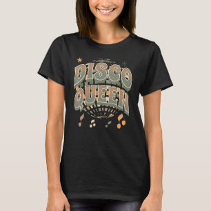 Disco Queen 70's 80's Retro Vintage 70er Jahre Kos T-Shirt