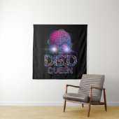 Disco Queen - Disco der 70er Jahre Themenwelt der Wandteppich (Beispiel)
