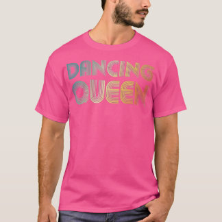 Disco Queen Funky Vintag für Tanz-Partys T-Shirt