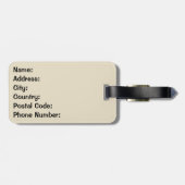 Disco Queen Gepäckanhänger (Rückseite horizontal)