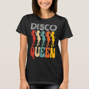 Disco Queen Girls Liebe Tanzen 70er Musik T-Shirt