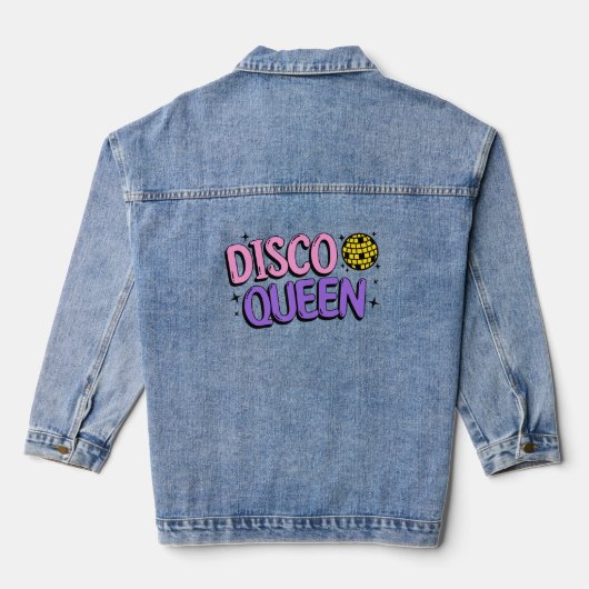 Disco Queen Jeansjacke (Rückseite)