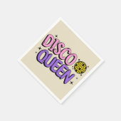 Disco Queen Serviette (Ecke)