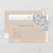 Disco-Ratschläge und Wünsche Kinderspielkarte Begleitkarte (Vorne/Hinten)