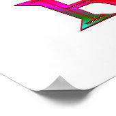 Disco-Regeln Poster (Ecke)