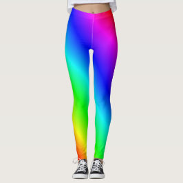 Disco-Regenbogen-Leggings Leggings