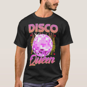 Disco Retro 70er 80er Dancing Party Mirror Ball Da T-Shirt